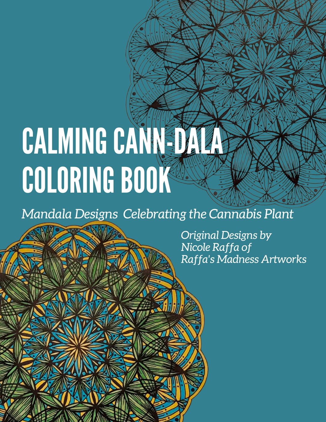 Calming Cann-dala Coloring Book