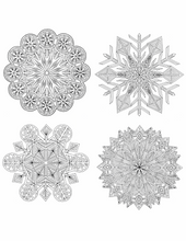 Load image into Gallery viewer, Sacred Snowflakes Coloring Book