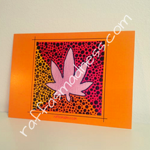 Load image into Gallery viewer, Postcard Orange Leaf
