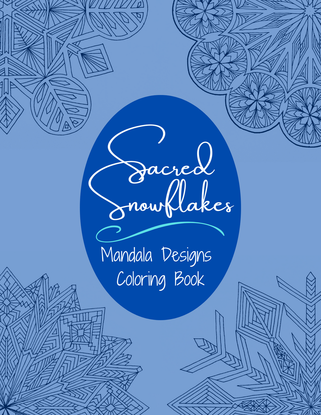Sacred Snowflakes Coloring Book