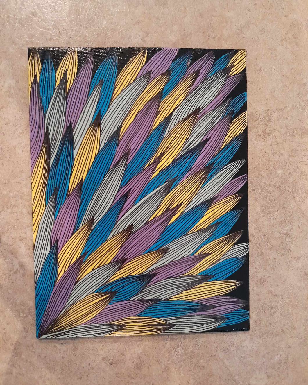 'Spring Feathers' Original Work