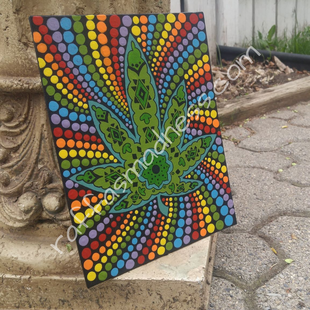 'Rainbow Swirl' Original Work