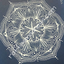 Load image into Gallery viewer, &quot;Black and White Flower&quot; Original Work
