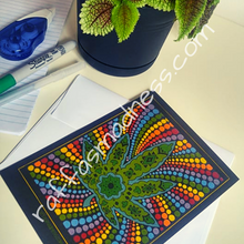 Load image into Gallery viewer, Postcard Rainbow Swirl
