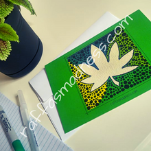 Load image into Gallery viewer, Postcard Green Leaf
