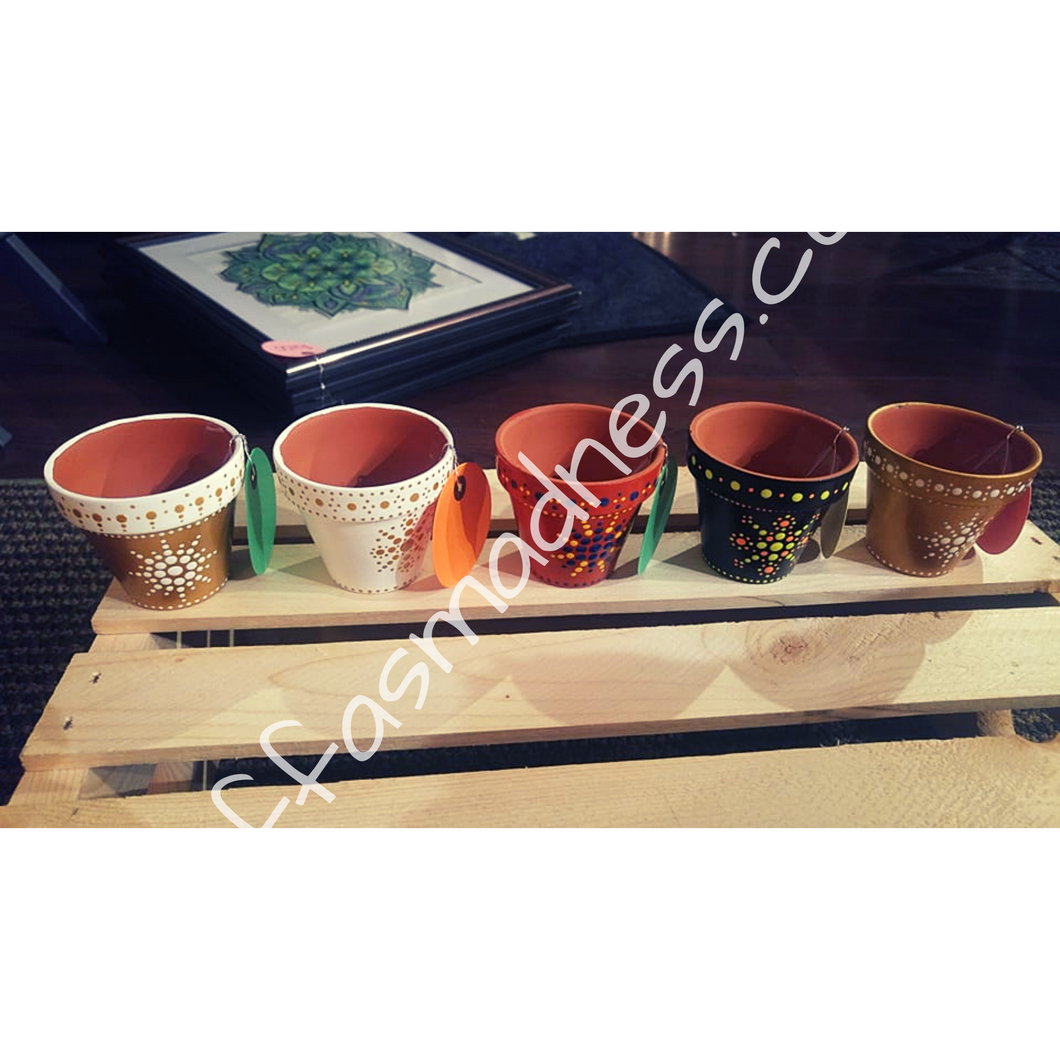 Painted Pots Small